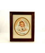 Framed Coby Print, &quot;A Baby Is God&#39;s Way Of Saying The World Must Go On&quot;,... - $40.72 CAD