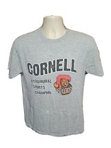 Cornell Intramural Sports Champion Adult Medium Gray TShirt - £11.84 GBP