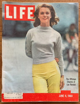 Life Magazine Lee Remick Mt McKinley Denali Marc Chagall June 6 1960 NICE ADS - £7.86 GBP
