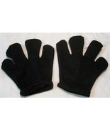 Black Heavy Cotton Glove Hands Halloween or Theatre Cos Play Hand Sewn U... - $130.08 MXN