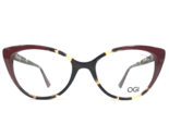 OGI Eyeglasses Frames 9254/2356 Burgundy Red Tortoise Cat Eye Full Rim 5... - $64.96