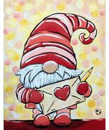 NEW Gnome-Antic Painting Kit - Paint Your Own - Hand-Drawn - Canvas Painting - P - $38.00