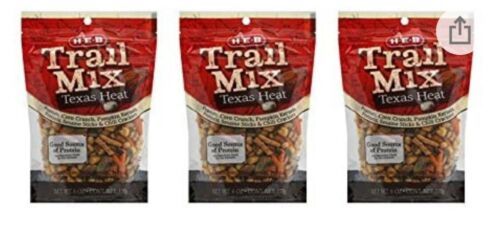 Texas Heat Trail Mix By Heb. Bundle Of 3- 6 Oz Bags. - $31.65