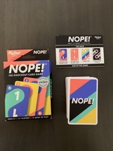 Ridley's Nope! Knockout Family Action Card Strategy Game Ages 6+ 2+ Players EUC! - $11.08