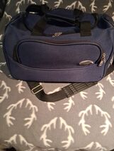 American Tourister Black Carry-On Shoulder Strap Overnight Bag Duffel 15... - $25.22 CAD