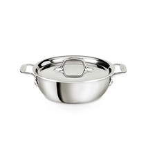 All-Clad Stainless Steel D3 2-qt Cassoulet with Lid - $2,417.81 MXN