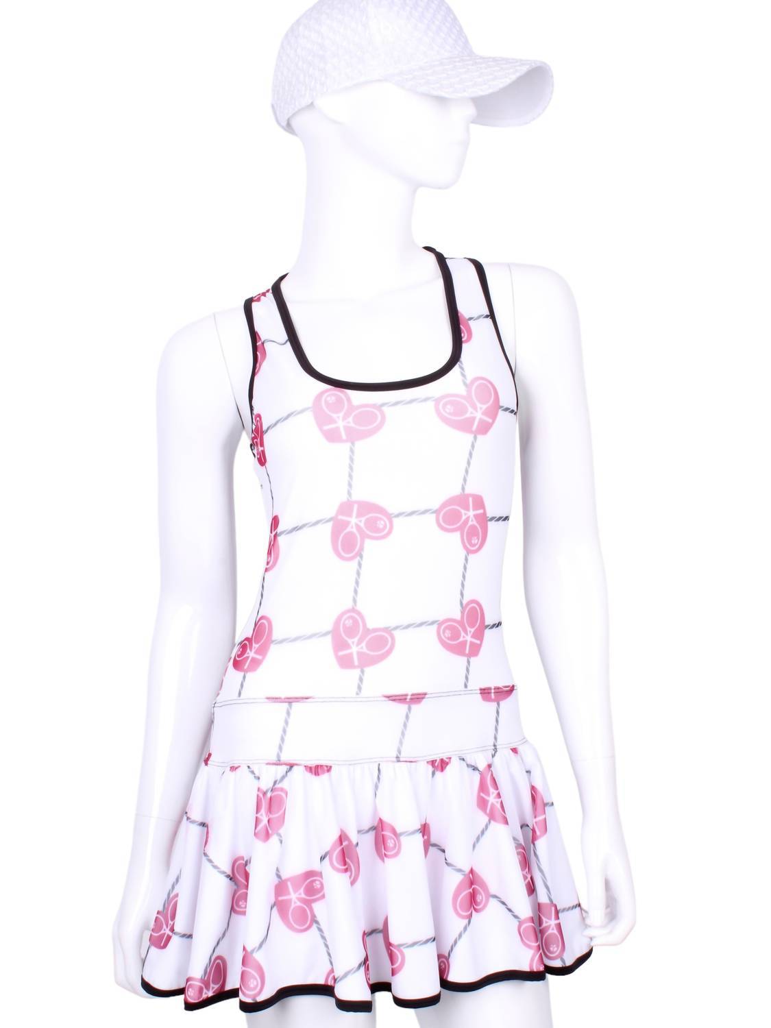 Love Love Tennis Women&#39;s Sandra Dee Court Tennis Dress Size XS - $274.23