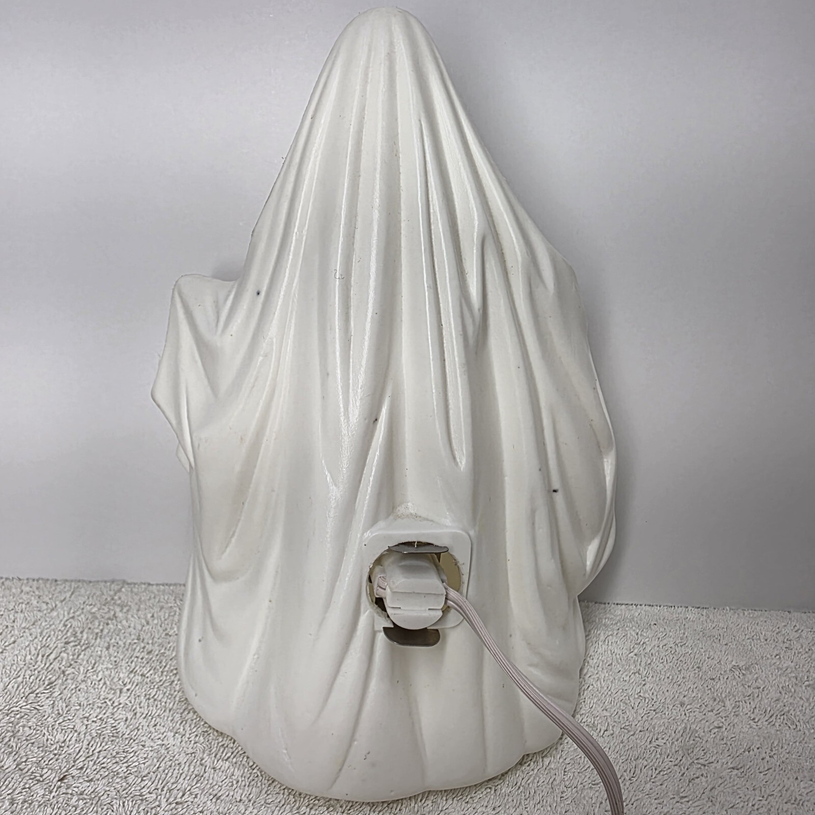 Belco Lites Corp Halloween Ghost Blow Mold Light Vintage 1979 - 9" Tall Item image 7