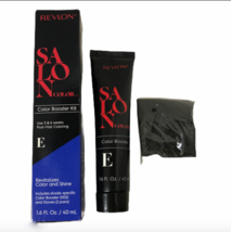 Revlon Salon Color Booster Kit 002 Black 1.6 fl oz New NIB - £13.50 GBP