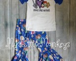 NEW Boutique Hocus Pocus Bell Pants Girls Halloween Outfit Set Size 2T - £11.93 GBP