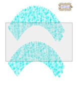 CupCake Wrapper25-Digital Clipart-Holiday-Gift Tag-Digital Paper-Party - $37.17 MXN