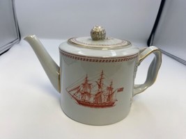 Spode TRADE WINDS RED Teapot made in England * - $49.99