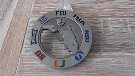 Army ROTC University Miami BU FAU BC FIU PBA NSU CDR Challenge Coin #738Y - $28.70