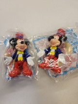 Set Of 2 Mickey In USA McDonalds Epcot Adventure at Disney World NIP - £6.12 GBP