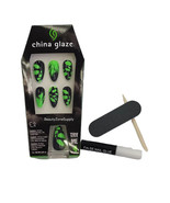 China Glaze 24 count Press-On Nails with Glue Included - Scaredy Cat Gre... - €8,51 EUR