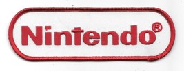 Nintendo Video Games Name Logo Embroidered Patch NEW UNUSED - $7.84