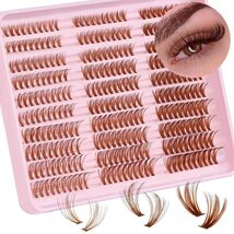 Losha Lash Clusters Wispy Brown D Curl 9-16mm 300pcs - $185.09 Losha Lash Clusters Wispy Brown D Curl 9-16mm 300pcs - $185.09 MXN