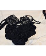 Vintage Wacoal Semi-Sheer Bra &amp; Panty Set - $205.57 CAD