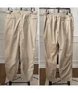 Sun Mountain Sports Tan Windbreaker Outdoor Pants Adjustable L - $44.64 CAD