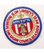 Vtg Red 1976 April 9-10th Show Chickasaw Council Boy Scouts of America B... - $140.69 MXN