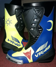 VR 46 Motorbike leather boots Ce Approved  - $150.00