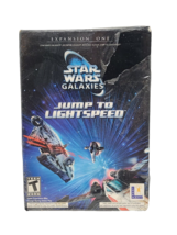 Star Wars Galaxies: Jump to Lightspeed (PC, 2004) Video Game PC Expansion One - £23.67 GBP