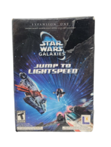 Star Wars Galaxies: Jump to Lightspeed (PC, 2004) Video Game PC Expansion One - £23.26 GBP