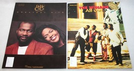 BEBE &amp; CECE WINANS Greatest Hits &amp; THE WINANS All Out SONGBOOKS Gospel M... - £23.34 GBP