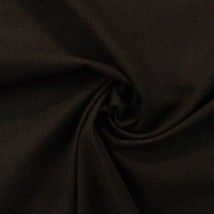 Ballard Designs Trilby Basketweave Dark Brown Furniture Fabric 1.5 Yard 56&quot;W - $18.50