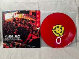 Pearl Jam Live At Easy Street LP Ten Club Exclusive Red Vinyl 753677604971 EX/EX - £62.29 GBP
