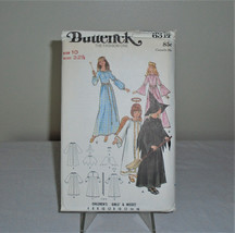 Butterick 6312 Halloween Pattern Girls Size 10 Uncut Vintage Angel Witch Fairy - £7.74 GBP