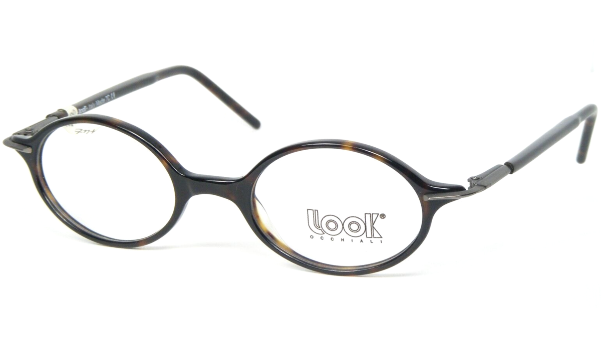 Nos Look Occhiali 1262 A47 Écaille Lunettes Monture 46-18-133mm Italie - $58.40