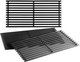 Cast Iron Cooking Grates Grid 3-Pack 17&quot; Replacement For Charbroil Tru-Infrared - £55.20 GBP