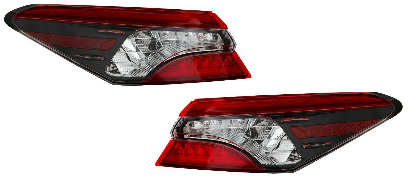 FIT TOYOTA CAMRY 2021-2022 XLE XSE HYBRID OUTER TAILLIGHTS REAR TAIL LAMPS PAIR - $395.01