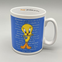 Vintage 1998 Tweety Bird Pwecious 28oz Oversized Coffee Mug Warner Bros ... - £11.45 GBP