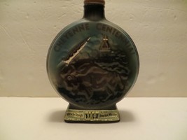 VTG 1967 Cheyenne Wyoming Centennial Jim Beam Whiskey Decanter Bottle Bu... - £5.40 GBP