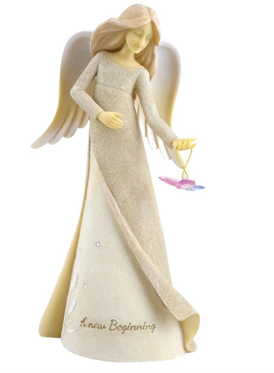 Primary image for Foundations by Enesco 7.5" "A New Beginning" Angel, New
