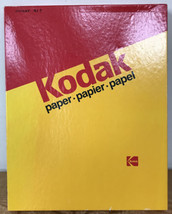 Set Vtg Kodak Photo Paper 14” x 11” - $1,000.00