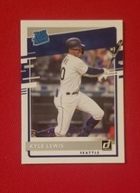 2020 Donruss Kyle Lewis Rated Rookie Rc #56 Seattle Mariners Free Shipping - $1.82