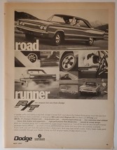 Dodge Coronet R/T Vintage Magazine Advertisement 1967 - £13.25 GBP