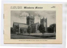 A Little Guide for Visitors and Pilgrims to Wimborne Minster 1920&#39;s - £14.09 GBP
