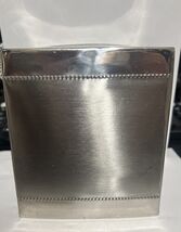 Silver Tone Metal Tissue Box - $7.43