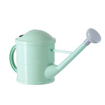 0.4 Gallon Mint Green Small Plastic Watering Can With Sprinkler Head For... - $31.99