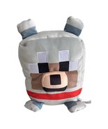 Minecraft Cuutopia Dennis the Wolf Plush Toy Soft Squishy Collectible - $19.80