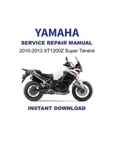 2010-2013 Yamaha XT1200Z Super Ténéré Service Repair Workshop Manual - $22.53 CAD
