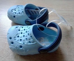 Baby Crocs, Cute Blue Shoes, Sandals, Infants Cloggs 3-6 months (10cm) - £8.78 GBP