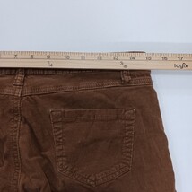 Buffalo Women's Brown Straight Leg Mid-Rise Corduroy Pants Size 28(6) (30×28) image 8