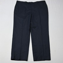 Jack Victor Riviera 40x30 Navy Blue Armando 100% Wool Mens Dress Pants - $36.39