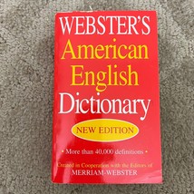 Webster&#39;s American English Dictionary Paperback Book by Meriam Webster 2006 - £9.53 GBP