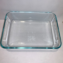 Vintage Pyrex 7210 7.5&quot;X5.5&quot;X1.5&quot; Baking Dish Clear Glass - £9.34 GBP